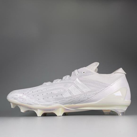 Adidas Adizero Electric Speed Juice Men 14 Chrome White Football Cleats Athletic - Picture 6 of 8